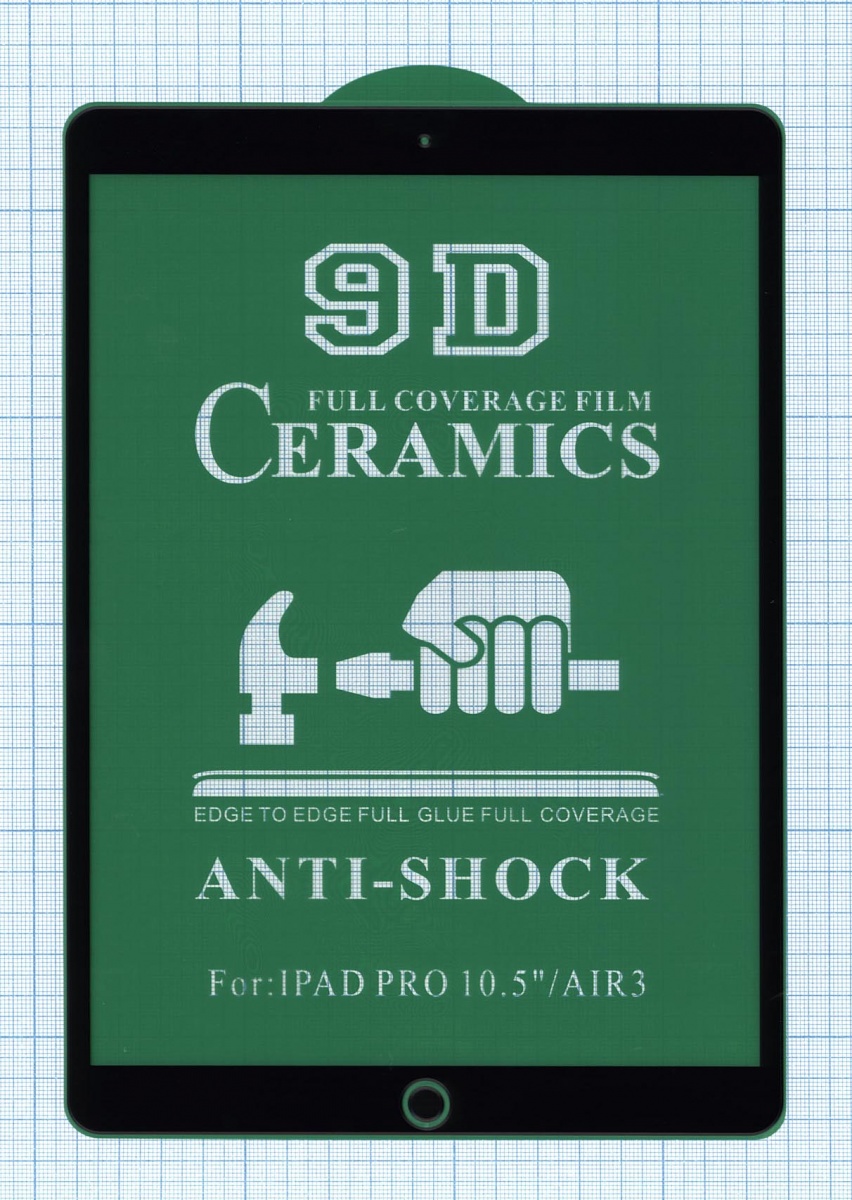 Керамическая пленка (стекло) для iPad Air 10.5 (2019) 2, 5D, для iPad Air 10.5 (2019) 2, 5D
Керамическая пленка (стекло) для iPad Air 10.5 (2019) 2, 5D, для iPad Air 10.5 (2019) 2, 5D