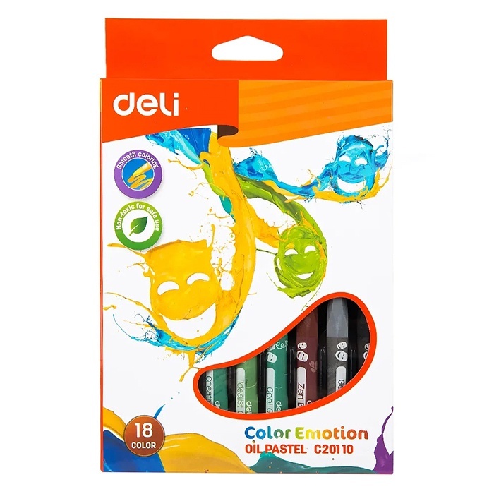 Deli 18 цветов, шестигранные мелки, Голубой;желтый;зеленый;красный;оранжевый;розовый;синий;фиолетовый;черный;серый
Deli 18 цветов, шестигранные мелки, Голубой;желтый;зеленый;красный;оранжевый;розовый;синий;фиолетовый;черный;серый