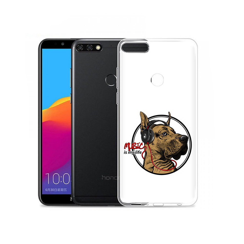 Чехол MyPads Tocco для Honor 7C Pro музыкальная собака (PT113786.47.490), Прозрачный, Tocco
Чехол MyPads Tocco для Honor 7C Pro музыкальная собака (PT113786.47.490), Прозрачный, Tocco