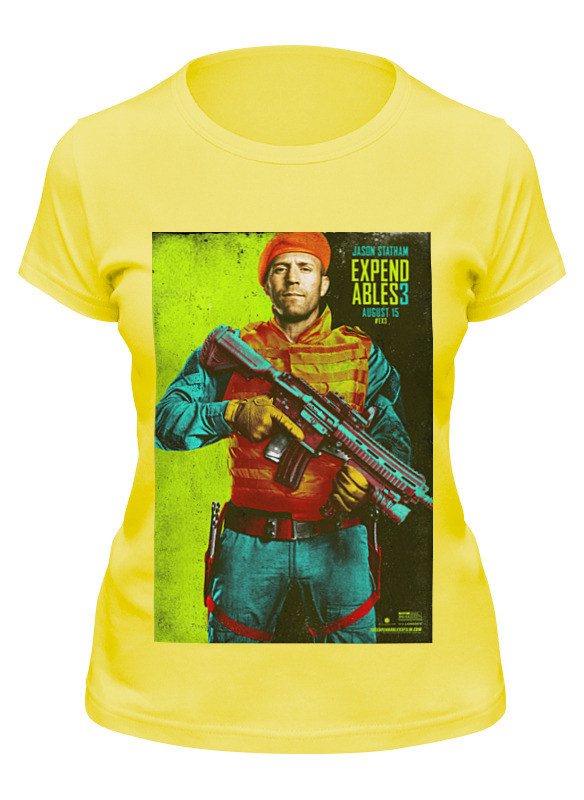 Футболка женская Printio Expendables iii statham colors желтая S, Желтый, Expendables iii statham colors
Футболка женская Printio Expendables iii statham colors желтая S, Желтый, Expendables iii statham colors