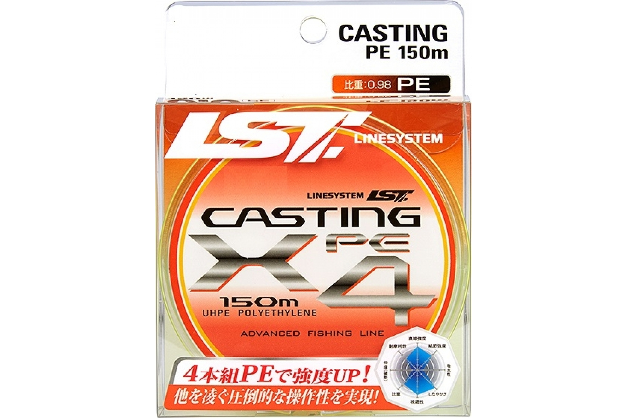 фото Леска плетеная linesystem casting pe x4 0,205 мм, 150 м, 10,5 кг, olive
