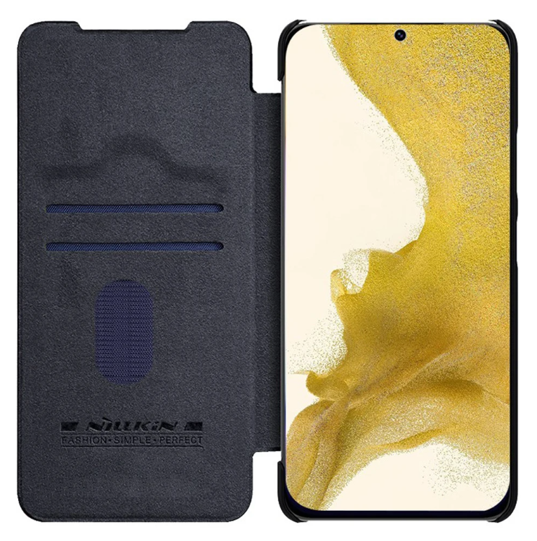 Чехол-книжка Nillkin Qin PRO из Premium экокожи с защитой камеры для iPhone 14 Pro, Черный
Чехол-книжка Nillkin Qin PRO из Premium экокожи с защитой камеры для iPhone 14 Pro, Черный