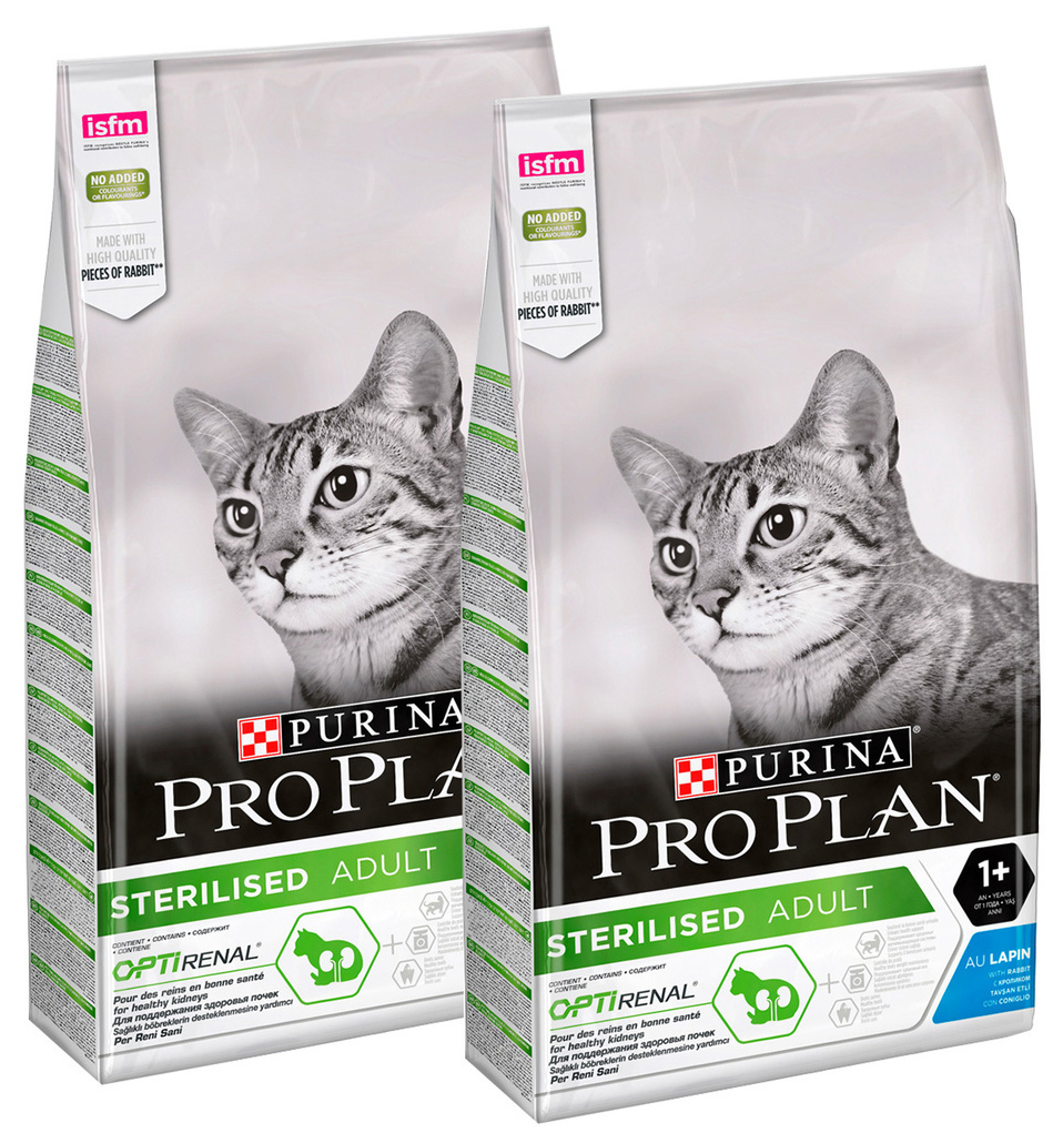 PRO PLAN PRO PLAN CAT OPTIRENAL STERILISED RABBIT для взрослых кастрированных котов и стер
PRO PLAN PRO PLAN CAT OPTIRENAL STERILISED RABBIT для взрослых кастрированных котов и стер