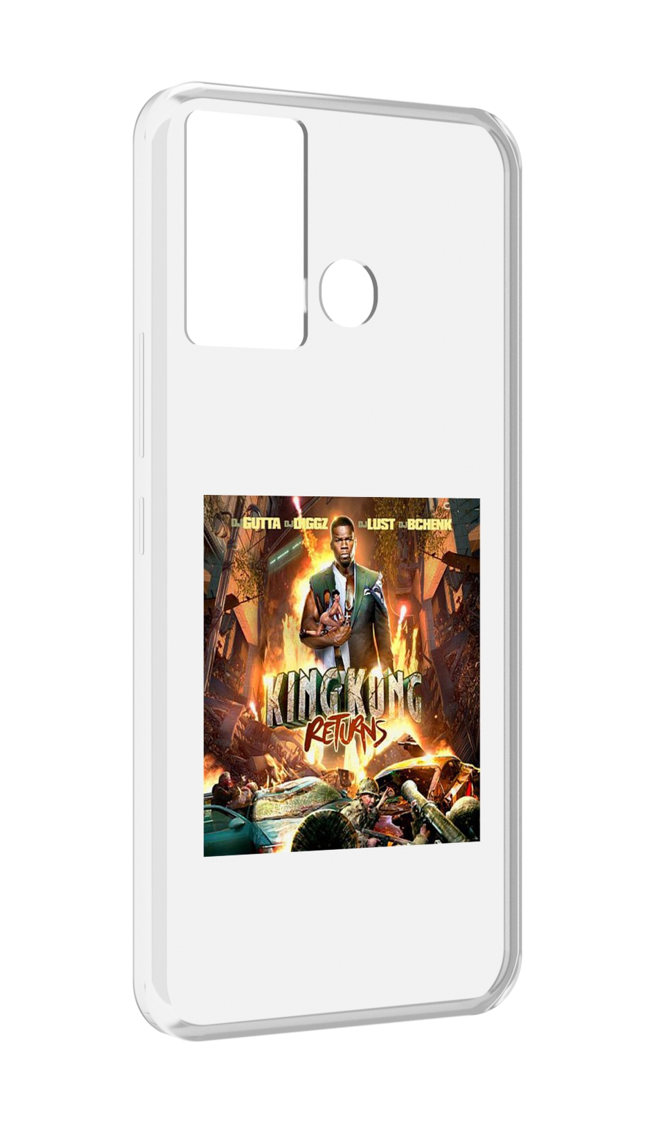 Чехол MyPads 50 Cent - King Kong Returns для Infinix Hot 12 Play, Прозрачный, Tocco
Чехол MyPads 50 Cent - King Kong Returns для Infinix Hot 12 Play, Прозрачный, Tocco