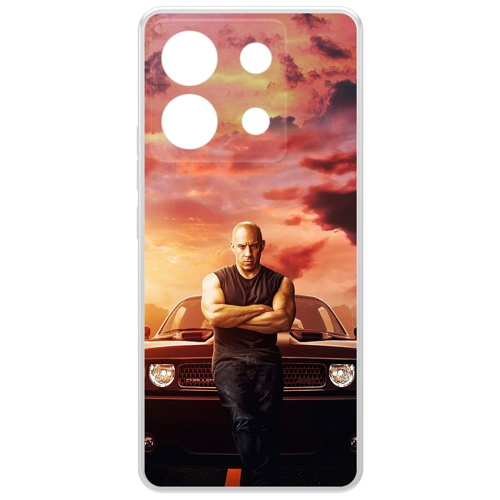 Чехол-накладка Krutoff Clear Case Форсаж. Доминик Торетто для Xiaomi Redmi Note 13 Pro 5G, Прозрачный
Чехол-накладка Krutoff Clear Case Форсаж. Доминик Торетто для Xiaomi Redmi Note 13 Pro 5G, Прозрачный