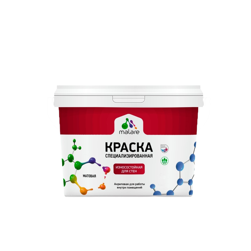 Краска Malare износостойкая для стен и обоев, потолка, коралловый, (9л - 13кг), Розовый, Malare26
Краска Malare износостойкая для стен и обоев, потолка, коралловый, (9л - 13кг), Розовый, Malare26