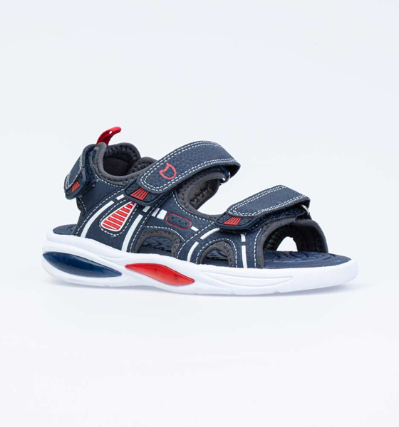 фото Пляжная обувь для мальчиков котофей, цв. синий, красный, р-р 34