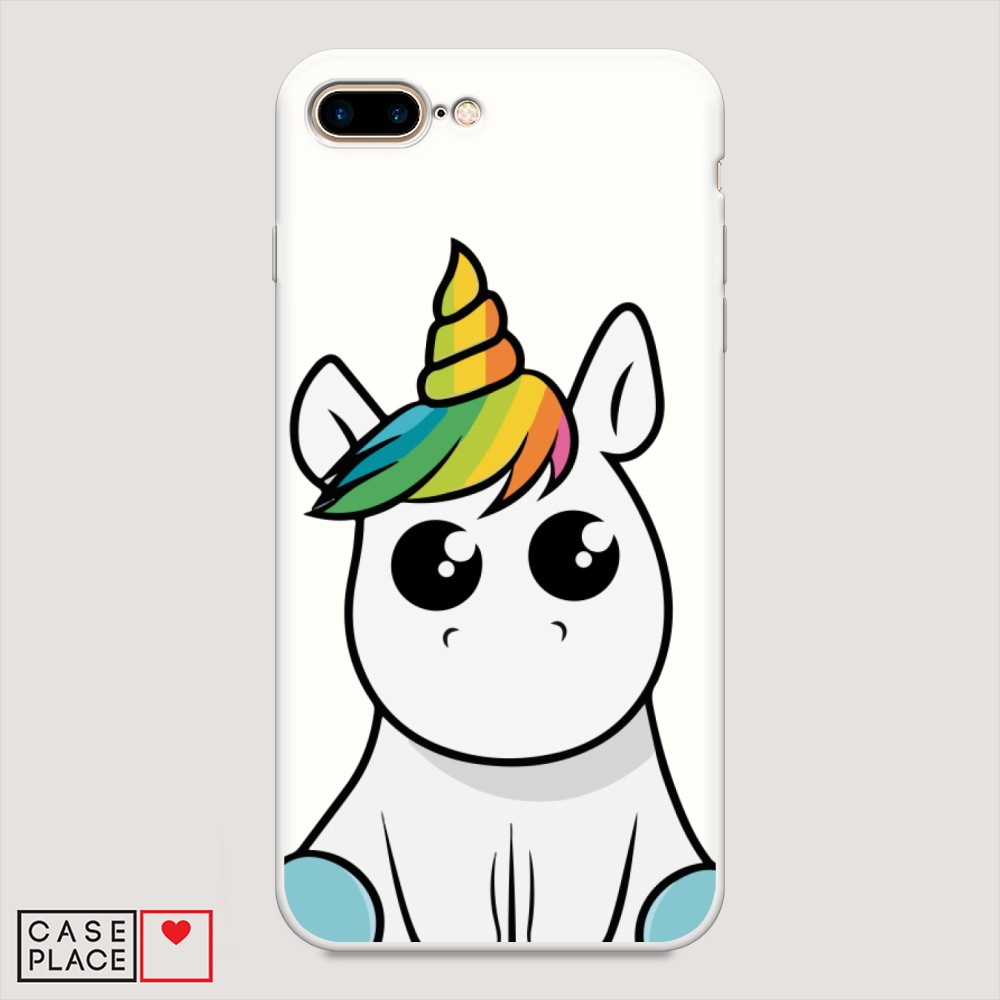Матовый силиконовый чехол "Глазастый единорог" на Apple iPhone 8 Plus, Глазастый единорог
Матовый силиконовый чехол "Глазастый единорог" на Apple iPhone 8 Plus, Глазастый единорог