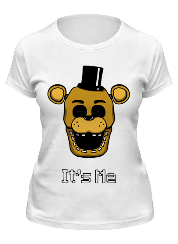 Футболка женская Printio Freddy (пять ночей у фредди) белая 2XL, Белый, Freddy (пять ночей у фредди)
Футболка женская Printio Freddy (пять ночей у фредди) белая 2XL, Белый, Freddy (пять ночей у фредди)
