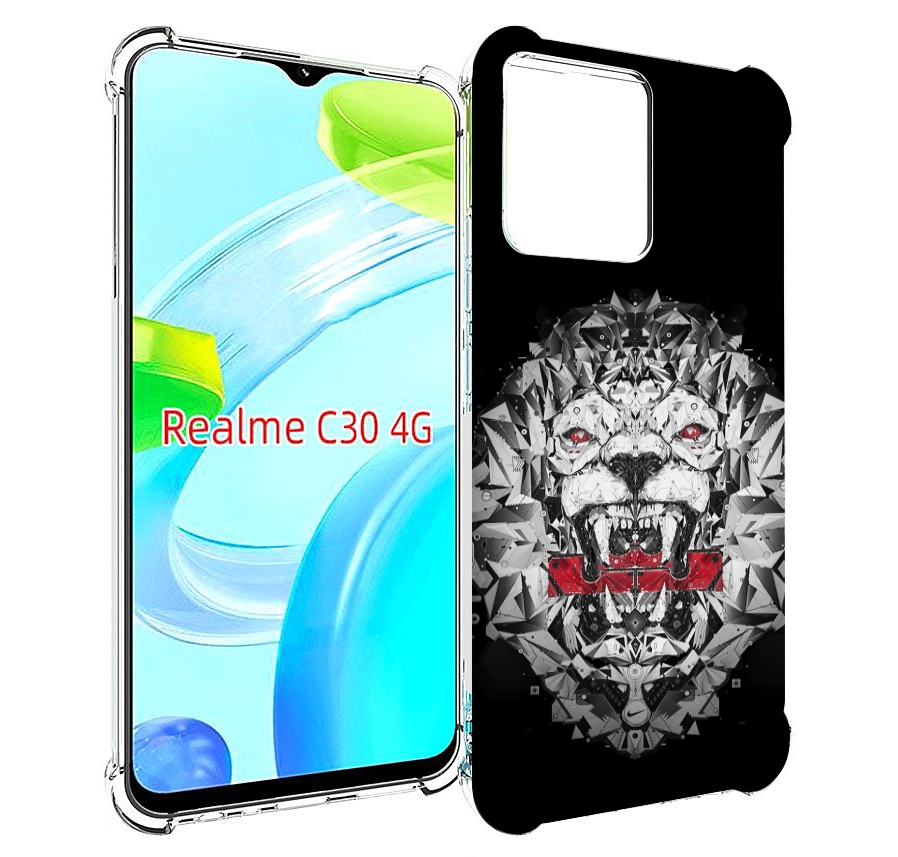 Чехол MyPads тигр-с-гранями-черно-белый для Realme C30 4G / Narzo 50i Prime, Прозрачный, Tocco
Чехол MyPads тигр-с-гранями-черно-белый для Realme C30 4G / Narzo 50i Prime, Прозрачный, Tocco