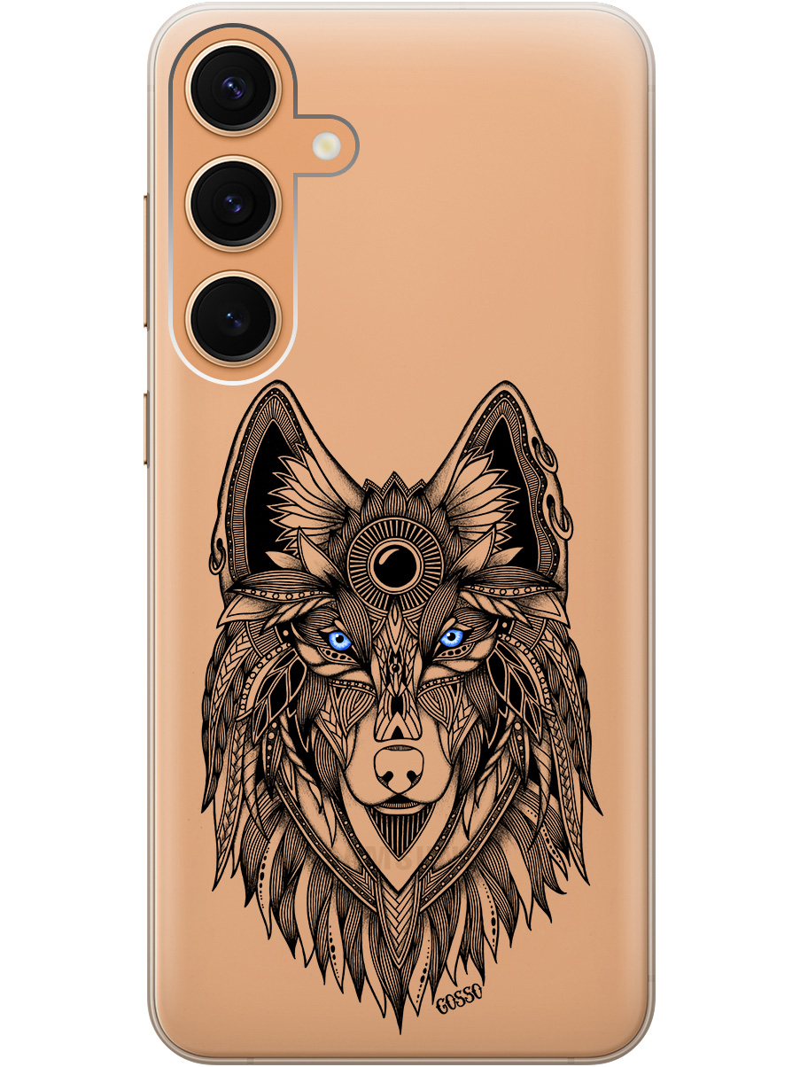 Силиконовый чехол на Samsung Galaxy S24+ с рисунком "Grand Wolf" прозрачный, Прозрачный;голубой;черный, 20011906
Силиконовый чехол на Samsung Galaxy S24+ с рисунком "Grand Wolf" прозрачный, Прозрачный;голубой;черный, 20011906