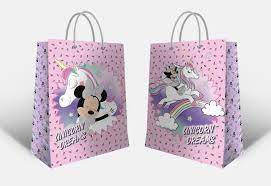 Пакет подарочный Minnie Mouse большой Минни с единорогом нежно-сиреневый с паттерном, Разноцветный
Пакет подарочный Minnie Mouse большой Минни с единорогом нежно-сиреневый с паттерном, Разноцветный