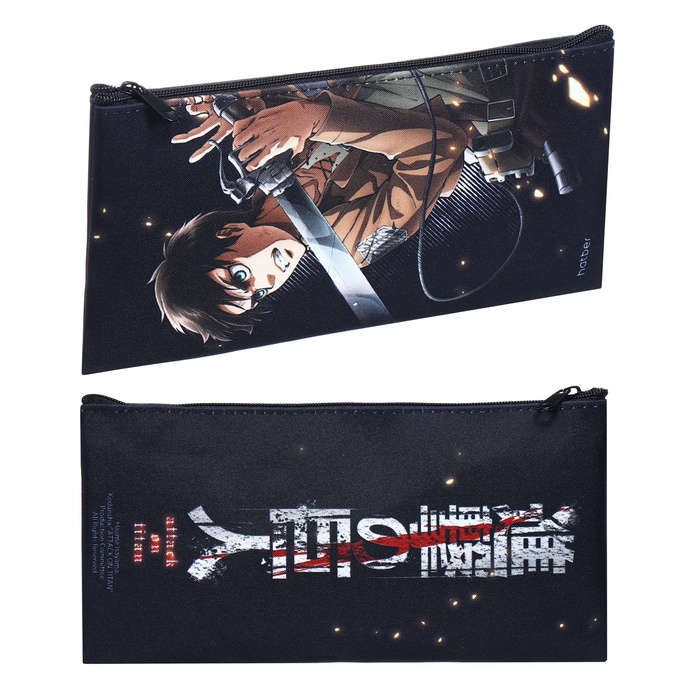 Пенал Hatber Attack on Titan NPk_18282, мягкий 1 отделение, 110 х 205 мм, плоский чёрный, Разноцветный
Пенал Hatber Attack on Titan NPk_18282, мягкий 1 отделение, 110 х 205 мм, плоский чёрный, Разноцветный
