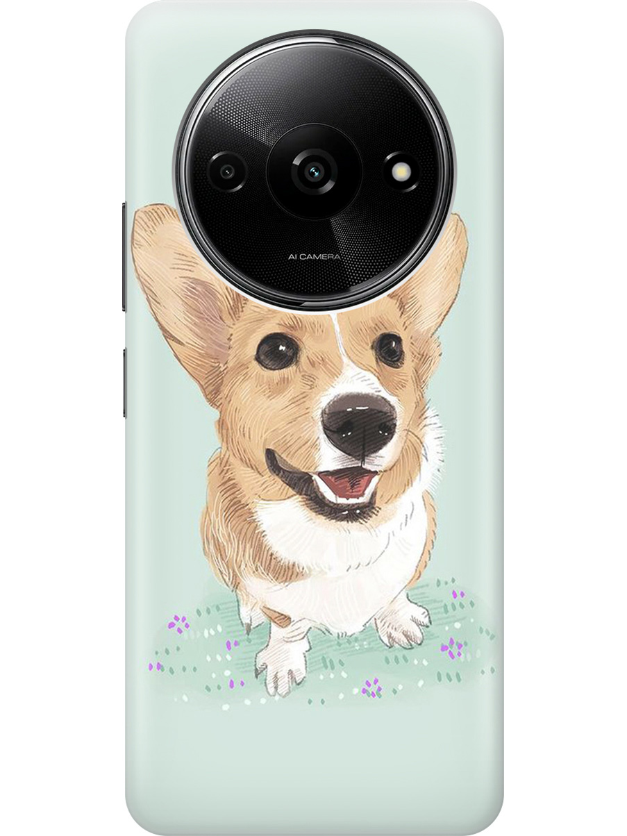 Силиконовый чехол на Xiaomi Redmi A3 с рисунком "Корги", Белый;зеленый;коричневый, 20012118
Силиконовый чехол на Xiaomi Redmi A3 с рисунком "Корги", Белый;зеленый;коричневый, 20012118
