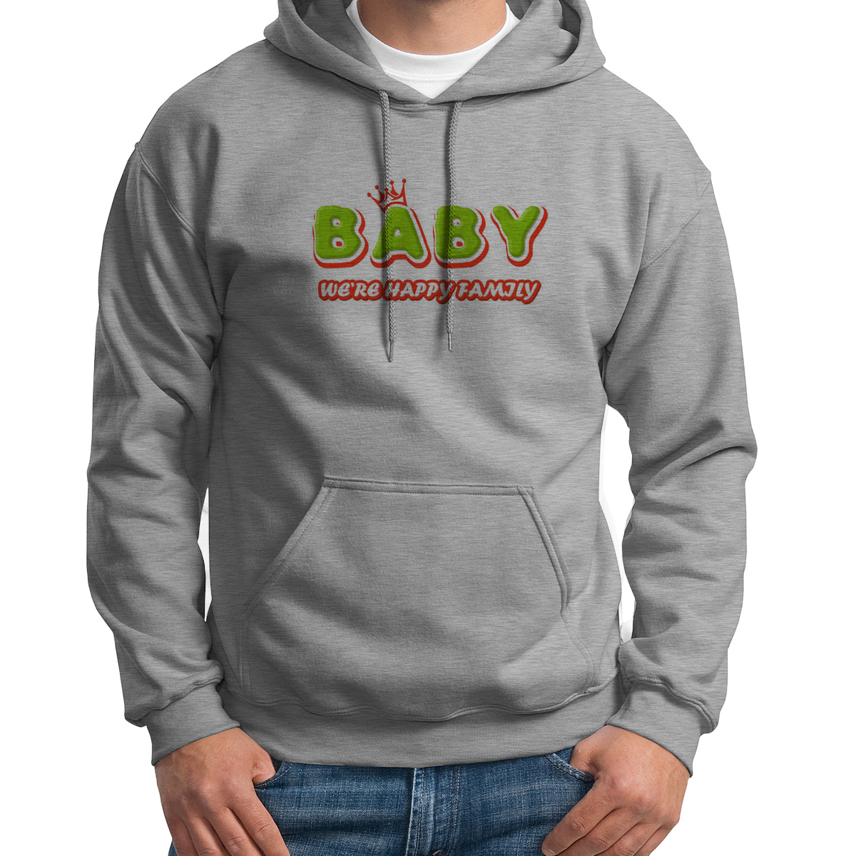 Худи унисекс CoolPodarok Прикол Семья Baby were happy family серое 52 RU, S0151842
Худи унисекс CoolPodarok Прикол Семья Baby were happy family серое 52 RU, S0151842