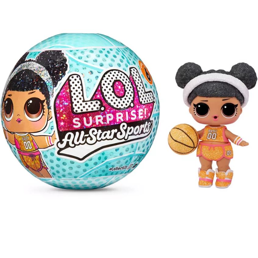 Кукла L.O.L. Surprise! All Stars Баскетбольная серия 579816 бирюзовый, All Stars Баскетбольная серия
Кукла L.O.L. Surprise! All Stars Баскетбольная серия 579816 бирюзовый, All Stars Баскетбольная серия
