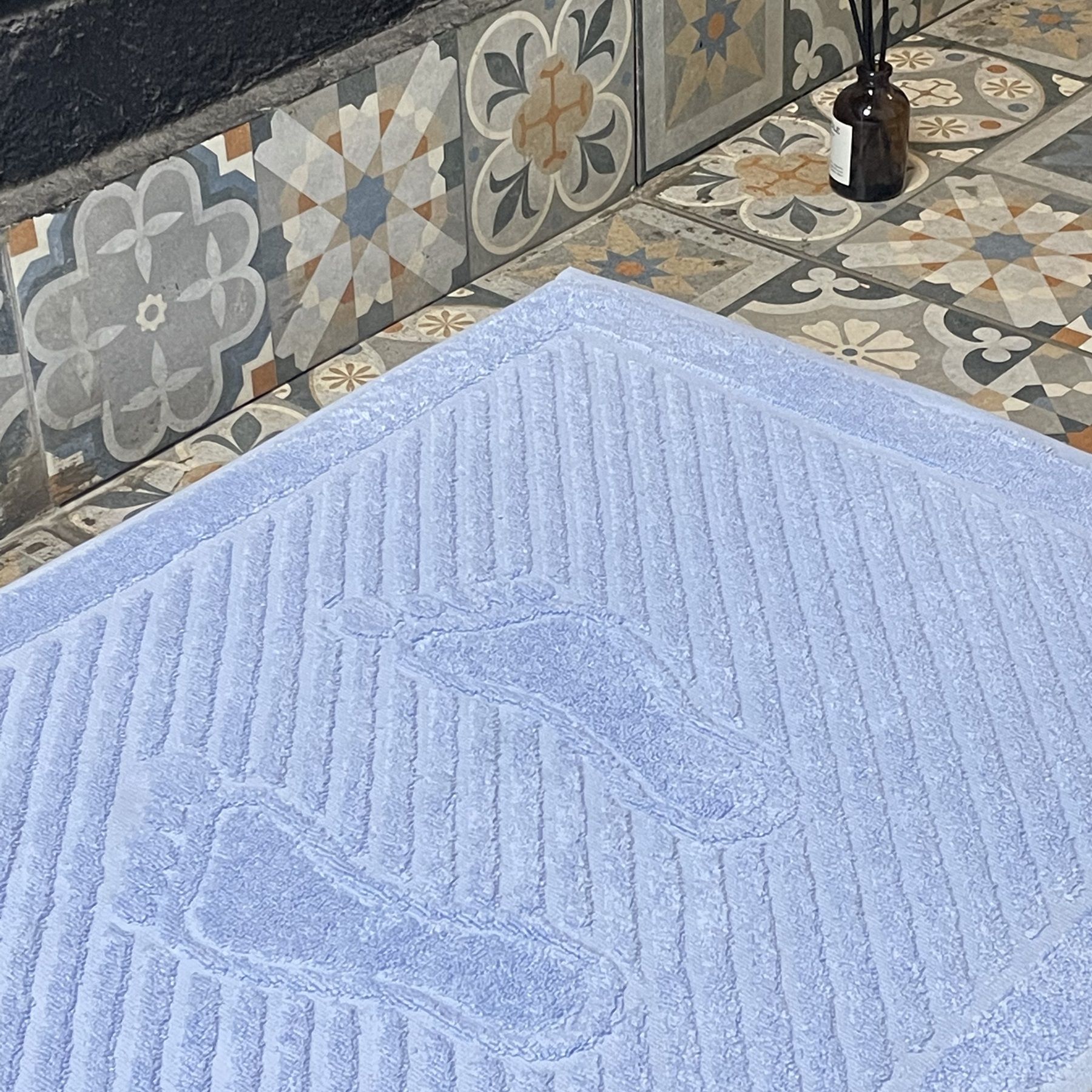Полотенце-коврик махровое для ног TM TEXTILE 50x70 голубой 104, 1шт.,плотность 700, Н104_baby blue
Полотенце-коврик махровое для ног TM TEXTILE 50x70 голубой 104, 1шт.,плотность 700, Н104_baby blue