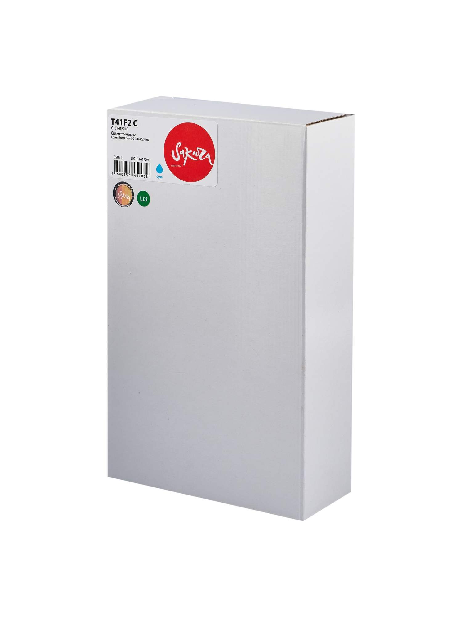 Картридж для струйного принтера SAKURA C13T41F240 SIC13T41F240 Blue, совместимый, Голубой, C13T41F240
Картридж для струйного принтера SAKURA C13T41F240 SIC13T41F240 Blue, совместимый, Голубой, C13T41F240