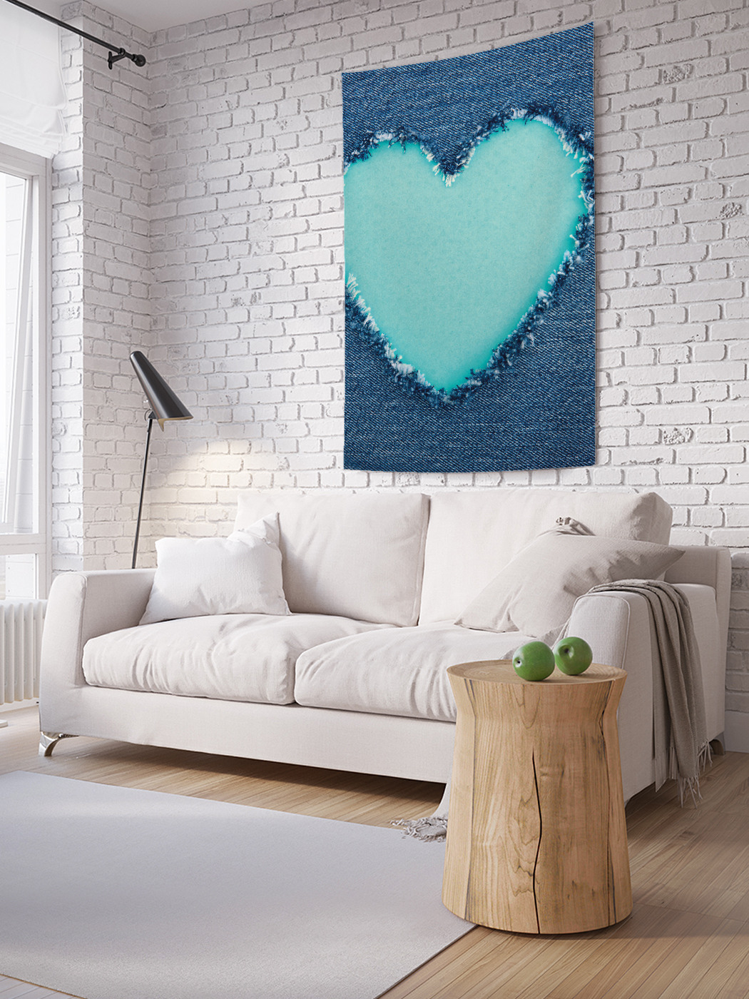 Вертикальное фотопанно на стену JoyArty Джинсовое сердце 150x200 см, Джинсовое сердце
Вертикальное фотопанно на стену JoyArty Джинсовое сердце 150x200 см, Джинсовое сердце