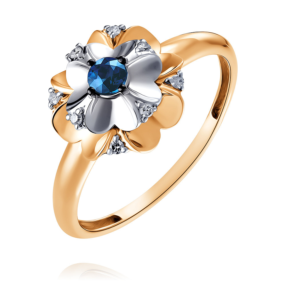 Кольцо из красного золота с сапфиром/бриллиантом р. , ADAMAS 1424132-А50ДЧ-432, 1424132-А50ДЧ-432
Кольцо из красного золота с сапфиром/бриллиантом р. , ADAMAS 1424132-А50ДЧ-432, 1424132-А50ДЧ-432
