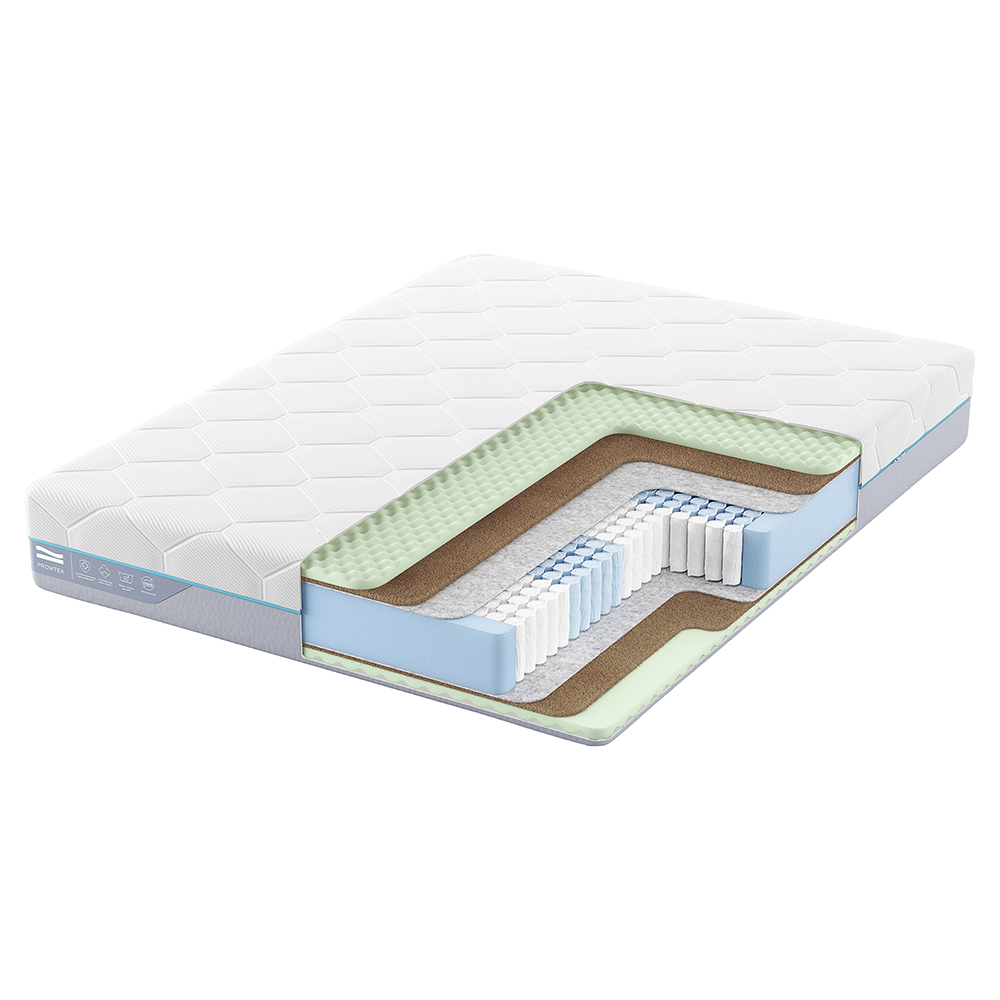 Матрас анатомический Promtex Multipacket Optima M 110x200 независимые пружины, Белый, Optima M
Матрас анатомический Promtex Multipacket Optima M 110x200 независимые пружины, Белый, Optima M