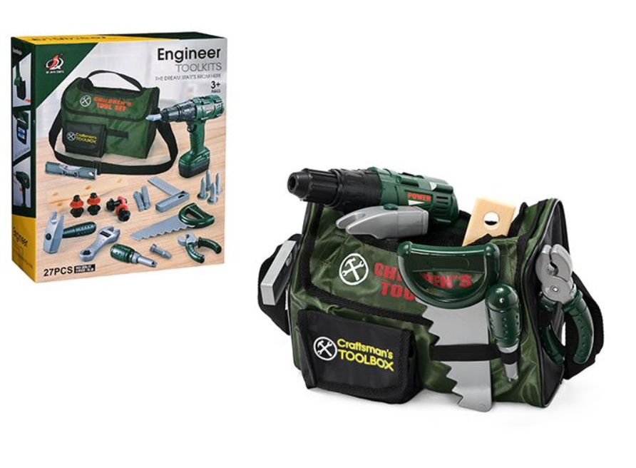 Игровой набор Fanrong Инструменты, на батарейках, в коробке, Зеленый
Игровой набор Fanrong Инструменты, на батарейках, в коробке, Зеленый