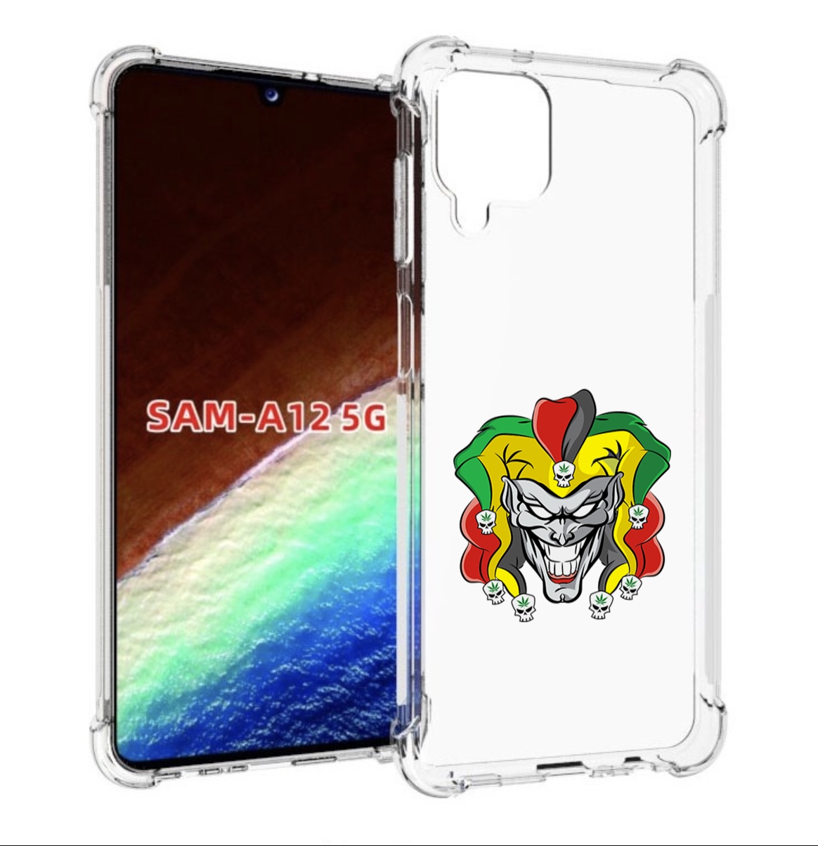 Чехол MyPads злодей-клоун для Samsung Galaxy A12 (SM-A125F) 2020/21/A12 Nacho SM-A127F, Прозрачный, Tocco
Чехол MyPads злодей-клоун для Samsung Galaxy A12 (SM-A125F) 2020/21/A12 Nacho SM-A127F, Прозрачный, Tocco