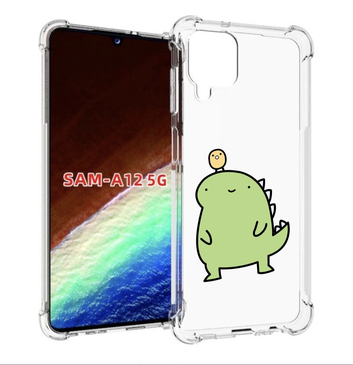 Чехол MyPads зеленый-динозаврик детский для Samsung Galaxy A12 (SM-A125F) 2020/21, Прозрачный, Tocco
Чехол MyPads зеленый-динозаврик детский для Samsung Galaxy A12 (SM-A125F) 2020/21, Прозрачный, Tocco