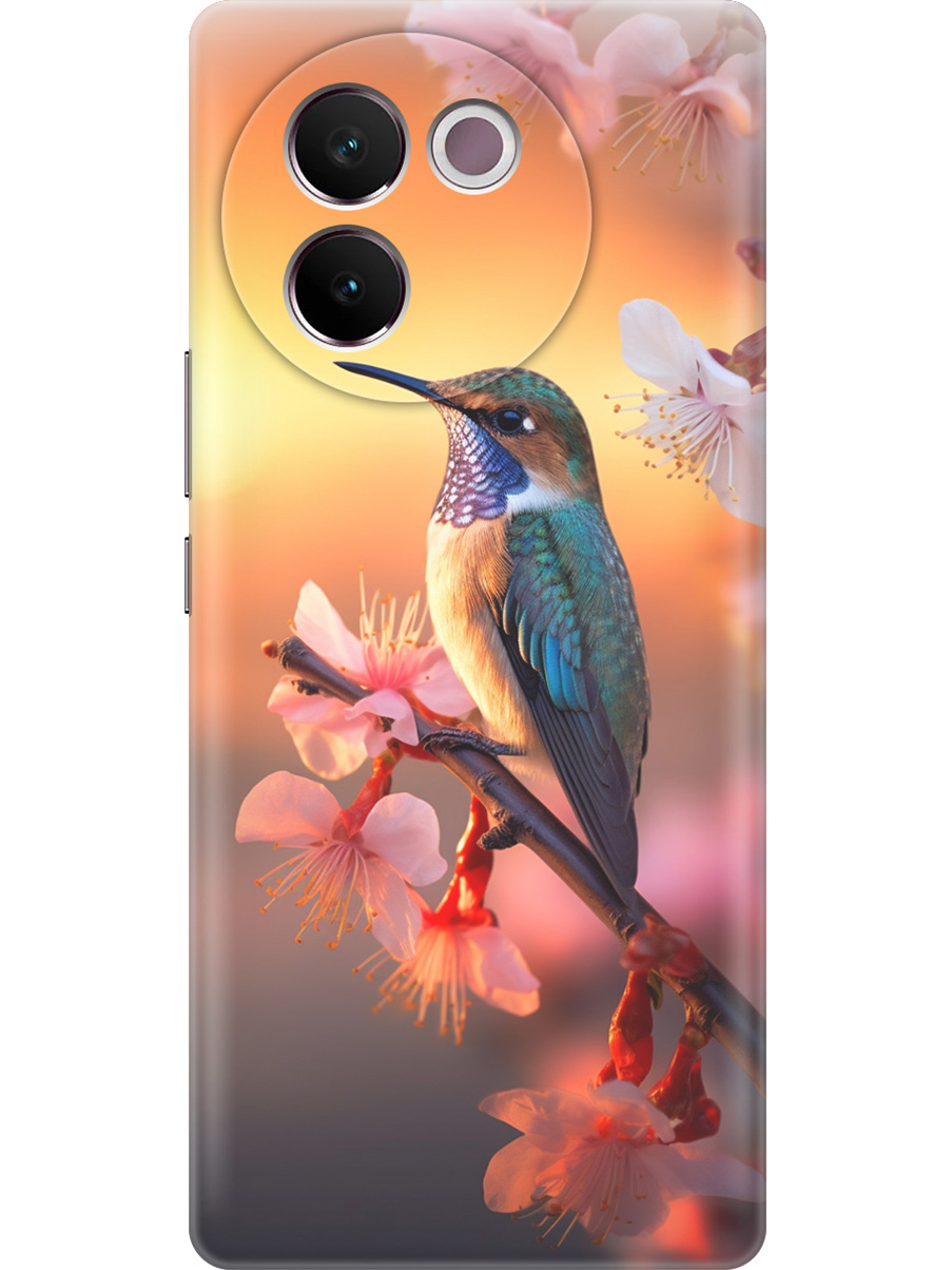 Силиконовый чехол на Vivo V30e с принтом "Птичка и закат", Прозрачный;желтый;красный, 783986221
Силиконовый чехол на Vivo V30e с принтом "Птичка и закат", Прозрачный;желтый;красный, 783986221
