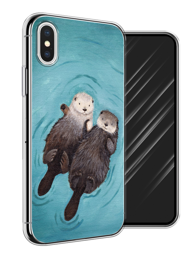 Чехол Awog на Apple iPhone XS (10S) / Айфон XS (10S) "Парочка бобров", Разноцветный, 11850-10
Чехол Awog на Apple iPhone XS (10S) / Айфон XS (10S) "Парочка бобров", Разноцветный, 11850-10