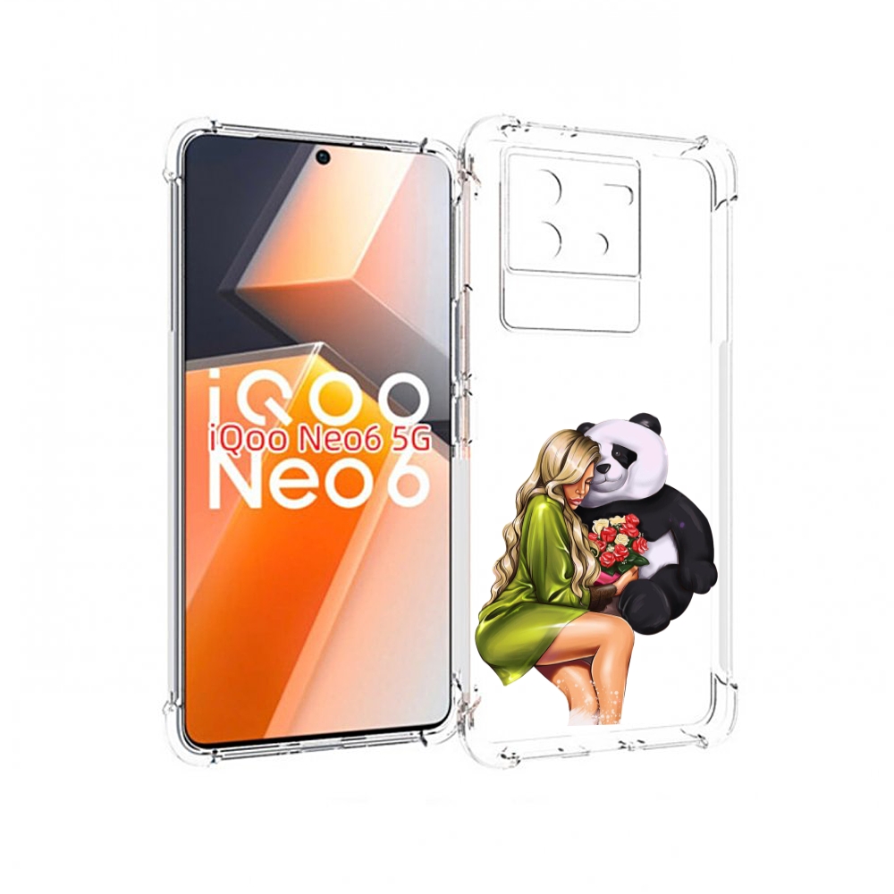 Чехол MyPads Девушка-с-пандой-с-букетом женский для Vivo iQoo Neo 6 5G, Прозрачный, Tocco
Чехол MyPads Девушка-с-пандой-с-букетом женский для Vivo iQoo Neo 6 5G, Прозрачный, Tocco