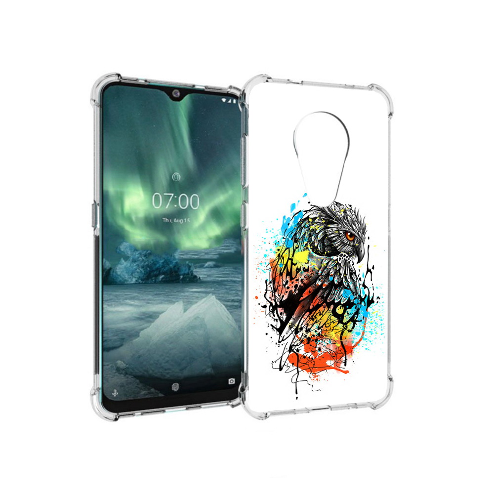 Чехол MyPads Tocco для Nokia 7.2 Творческая сова (PT139171.105.170), Прозрачный, Tocco
Чехол MyPads Tocco для Nokia 7.2 Творческая сова (PT139171.105.170), Прозрачный, Tocco