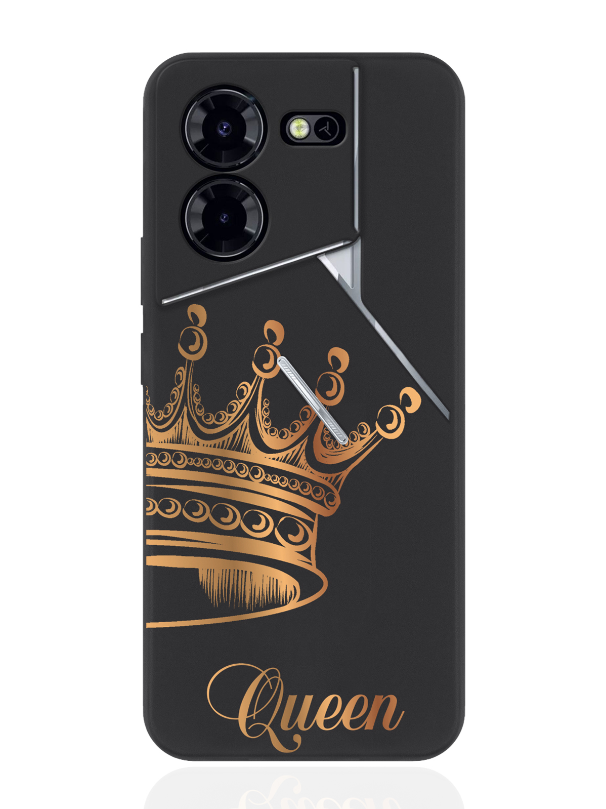 Чехол для смартфона Tecno Pova 5 Pro Парный чехол корона Queen, Черный;золотистый, Tecno Pova 5 Pro
Чехол для смартфона Tecno Pova 5 Pro Парный чехол корона Queen, Черный;золотистый, Tecno Pova 5 Pro