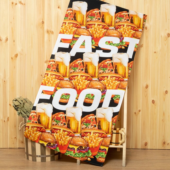 Полотенце банное вафельное Fast food 70х146 см, 100% хлопок, 160гр/м2, Текстиль: для бани и сауны
Полотенце банное вафельное Fast food 70х146 см, 100% хлопок, 160гр/м2, Текстиль: для бани и сауны