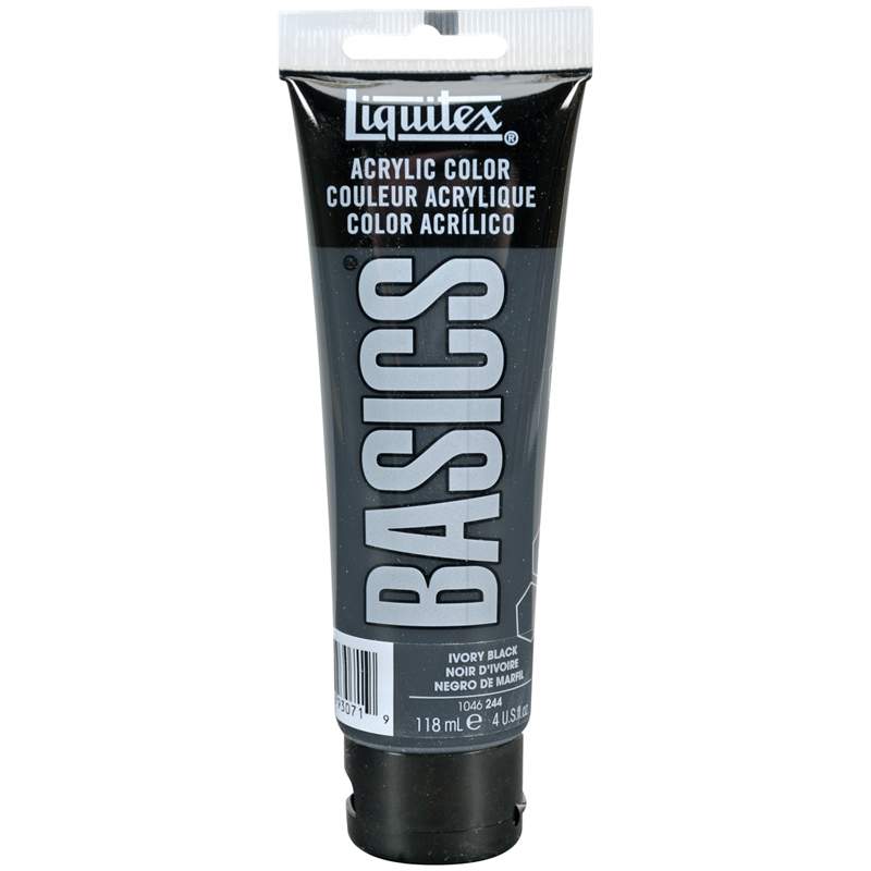 Краска акриловая художественная Liquitex Basics, 118мл, туба, 244 кость жженая (арт. 31792
Краска акриловая художественная Liquitex Basics, 118мл, туба, 244 кость жженая (арт. 31792