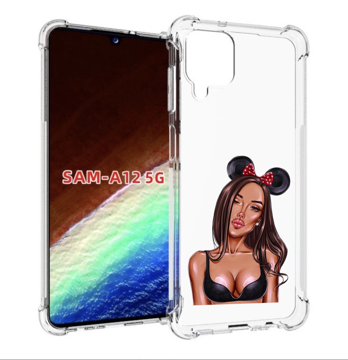 Чехол MyPads девушка-в-купальнике-с-ушками женский для Samsung Galaxy A12 (SM-A125F), Прозрачный, Tocco
Чехол MyPads девушка-в-купальнике-с-ушками женский для Samsung Galaxy A12 (SM-A125F), Прозрачный, Tocco