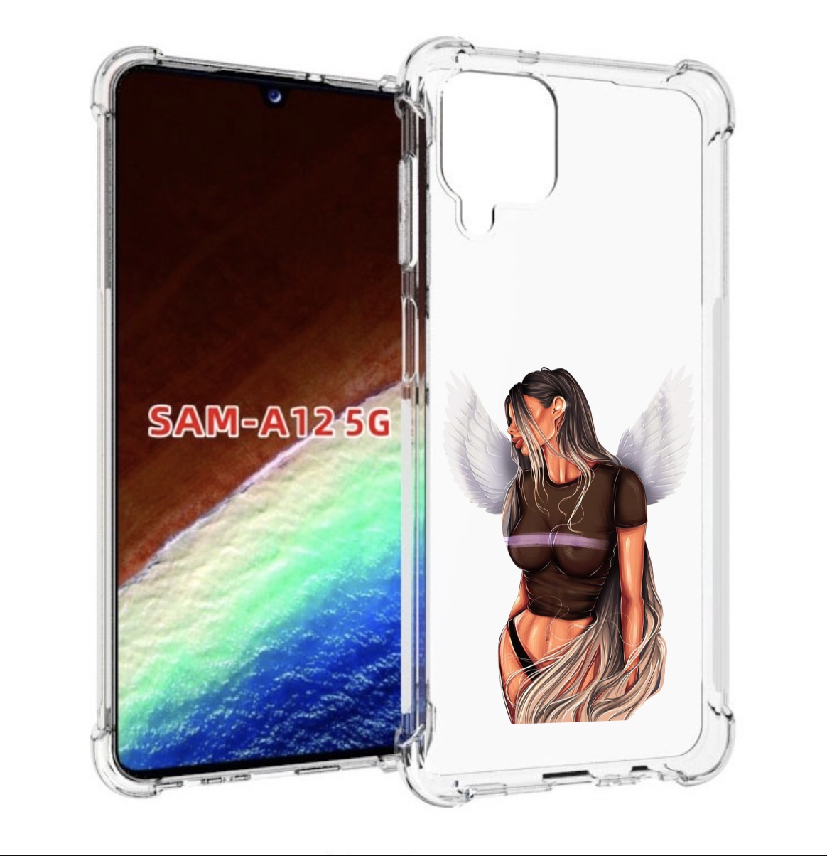 Чехол MyPads девушка-ангел-с-крыльями женский для Samsung Galaxy A12 (SM-A125F) 2020, Прозрачный, Tocco
Чехол MyPads девушка-ангел-с-крыльями женский для Samsung Galaxy A12 (SM-A125F) 2020, Прозрачный, Tocco