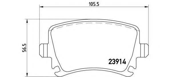 Тормозные колодки brembo задние дисковые для Audi A3/Volkswagen Touran 2003- P85073
Тормозные колодки brembo задние дисковые для Audi A3/Volkswagen Touran 2003- P85073