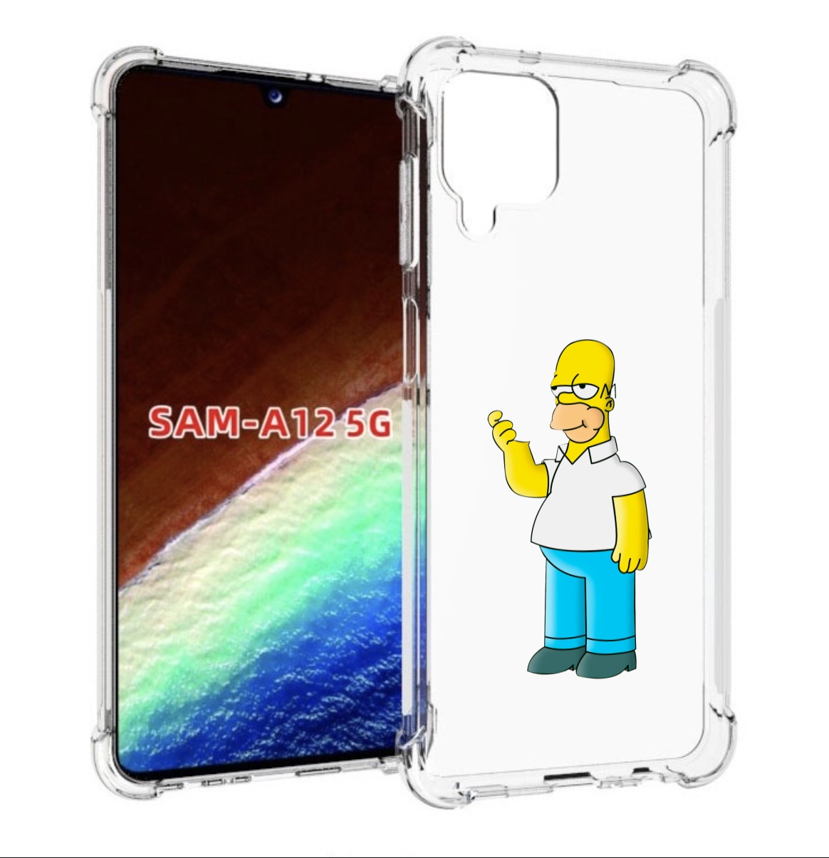 Чехол MyPads гомер-симпсон для Samsung Galaxy A12 (SM-A125F) 2020/21/A12 Nacho SM-A127F, Прозрачный, Tocco
Чехол MyPads гомер-симпсон для Samsung Galaxy A12 (SM-A125F) 2020/21/A12 Nacho SM-A127F, Прозрачный, Tocco