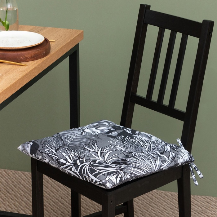 Сидушка на стул Этель Palm leaves 42х42 см, 100% хлопок, саржа 190 г/м2, Белый;черный, Palm leaves
Сидушка на стул Этель Palm leaves 42х42 см, 100% хлопок, саржа 190 г/м2, Белый;черный, Palm leaves