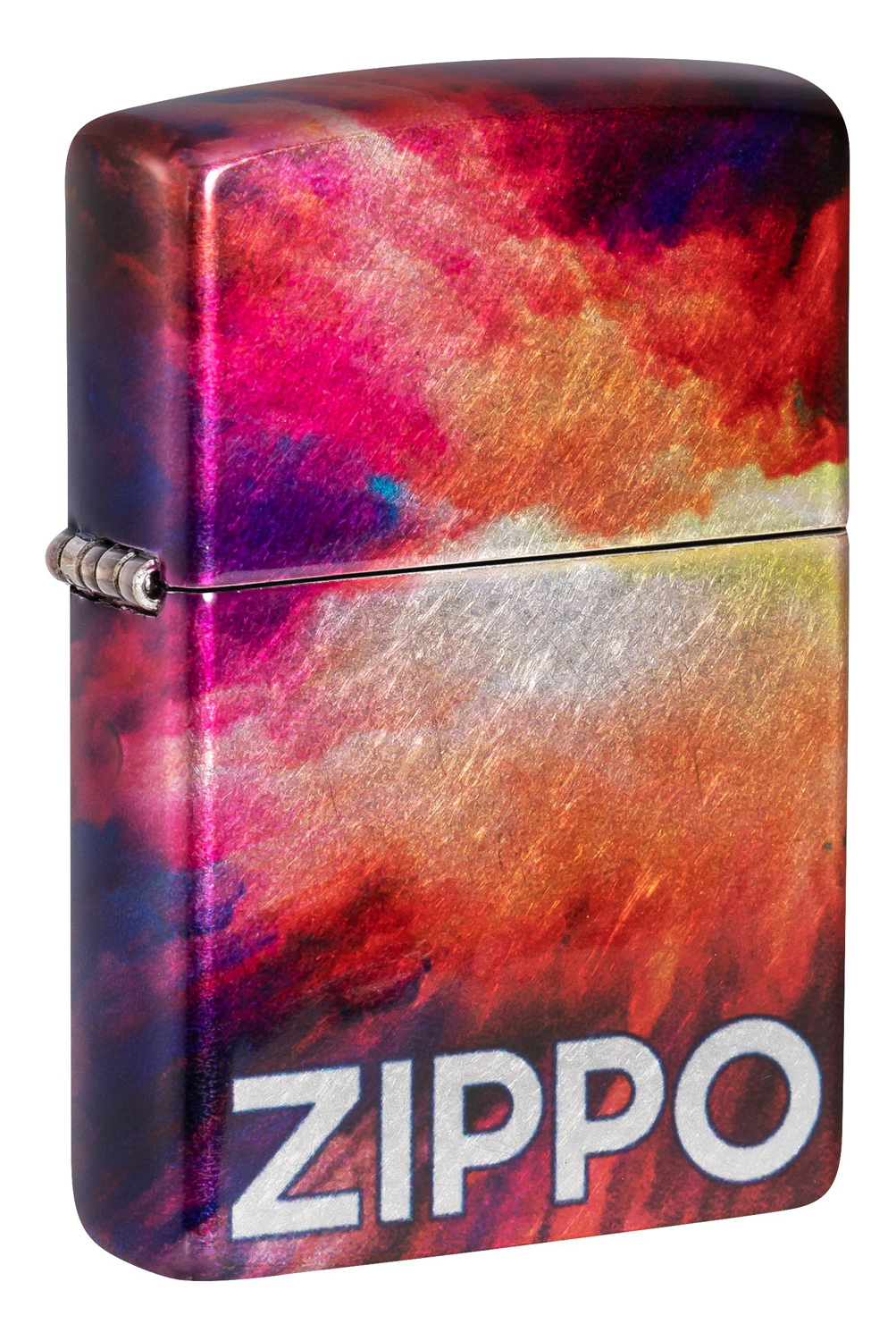Зажигалка бензиновая Zippo Tie Dye с покрытием 540 Tumbled Chrome, Разноцветный
Зажигалка бензиновая Zippo Tie Dye с покрытием 540 Tumbled Chrome, Разноцветный