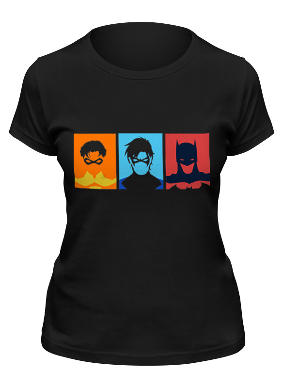 Футболка женская Printio Robin, nightwing and batman черная 2XL, Черный, Robin, nightwing and batman
Футболка женская Printio Robin, nightwing and batman черная 2XL, Черный, Robin, nightwing and batman