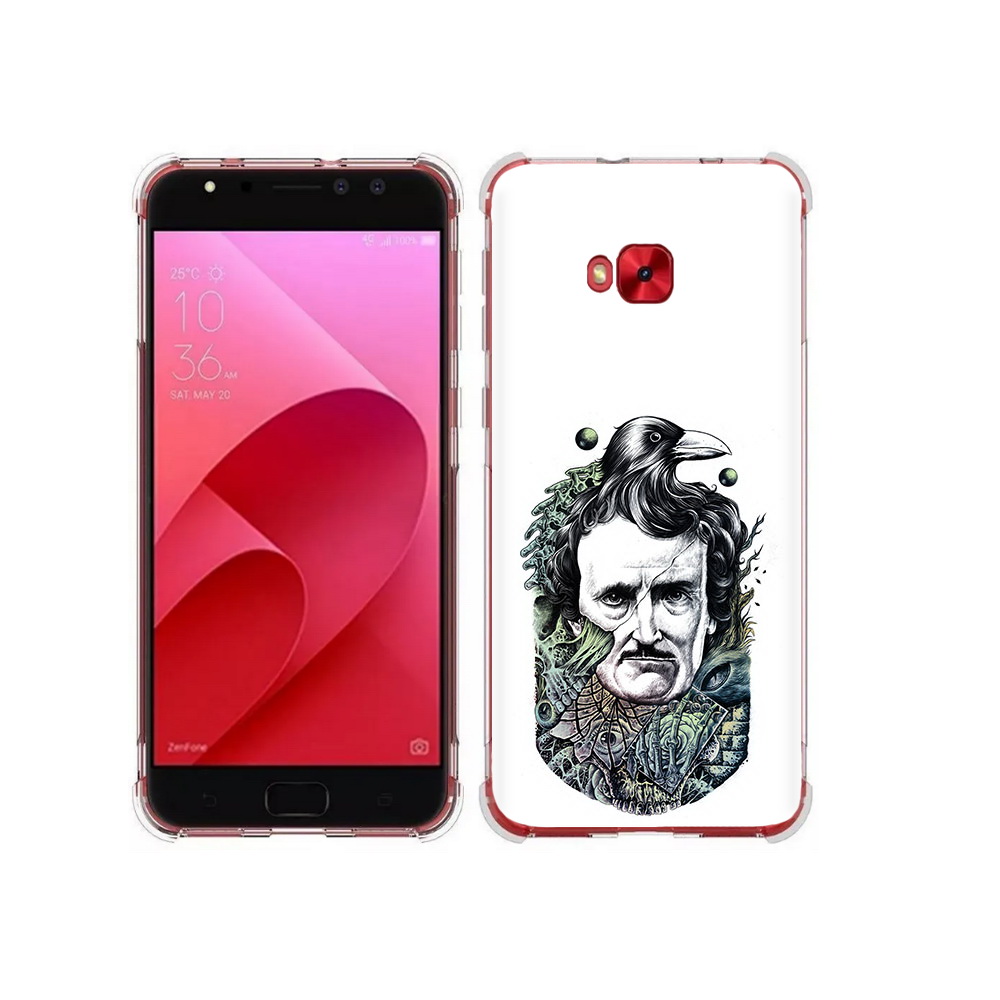 Чехол MyPads Tocco для Asus ZenFone 4 Selfie Эдгар Аллан с вороном (PT76274.652.203), Прозрачный, Tocco
Чехол MyPads Tocco для Asus ZenFone 4 Selfie Эдгар Аллан с вороном (PT76274.652.203), Прозрачный, Tocco