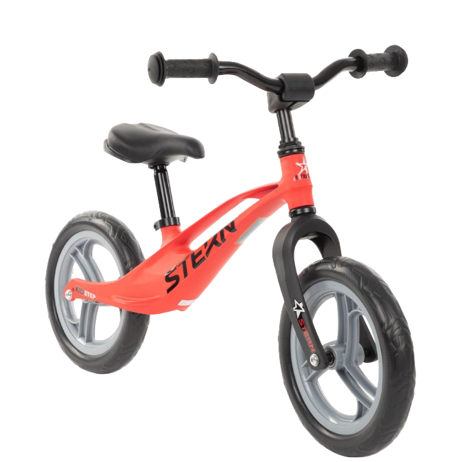 фото Беговел stern kidster magnesium колеса 12", красный