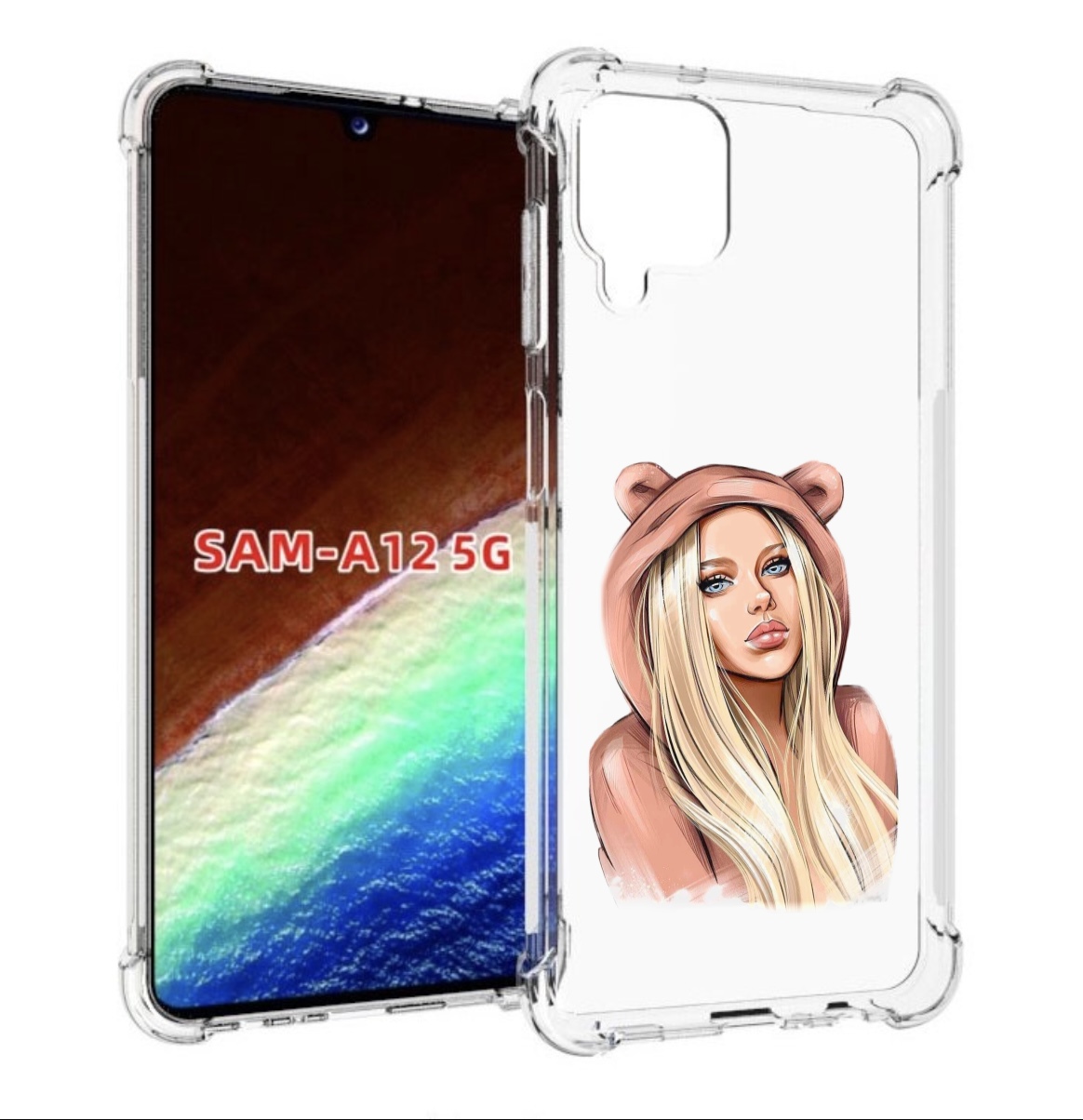 Чехол MyPads блондинка-в-капюшоне женский для Samsung Galaxy A12 (SM-A125F) 2020/21, Прозрачный, Tocco
Чехол MyPads блондинка-в-капюшоне женский для Samsung Galaxy A12 (SM-A125F) 2020/21, Прозрачный, Tocco