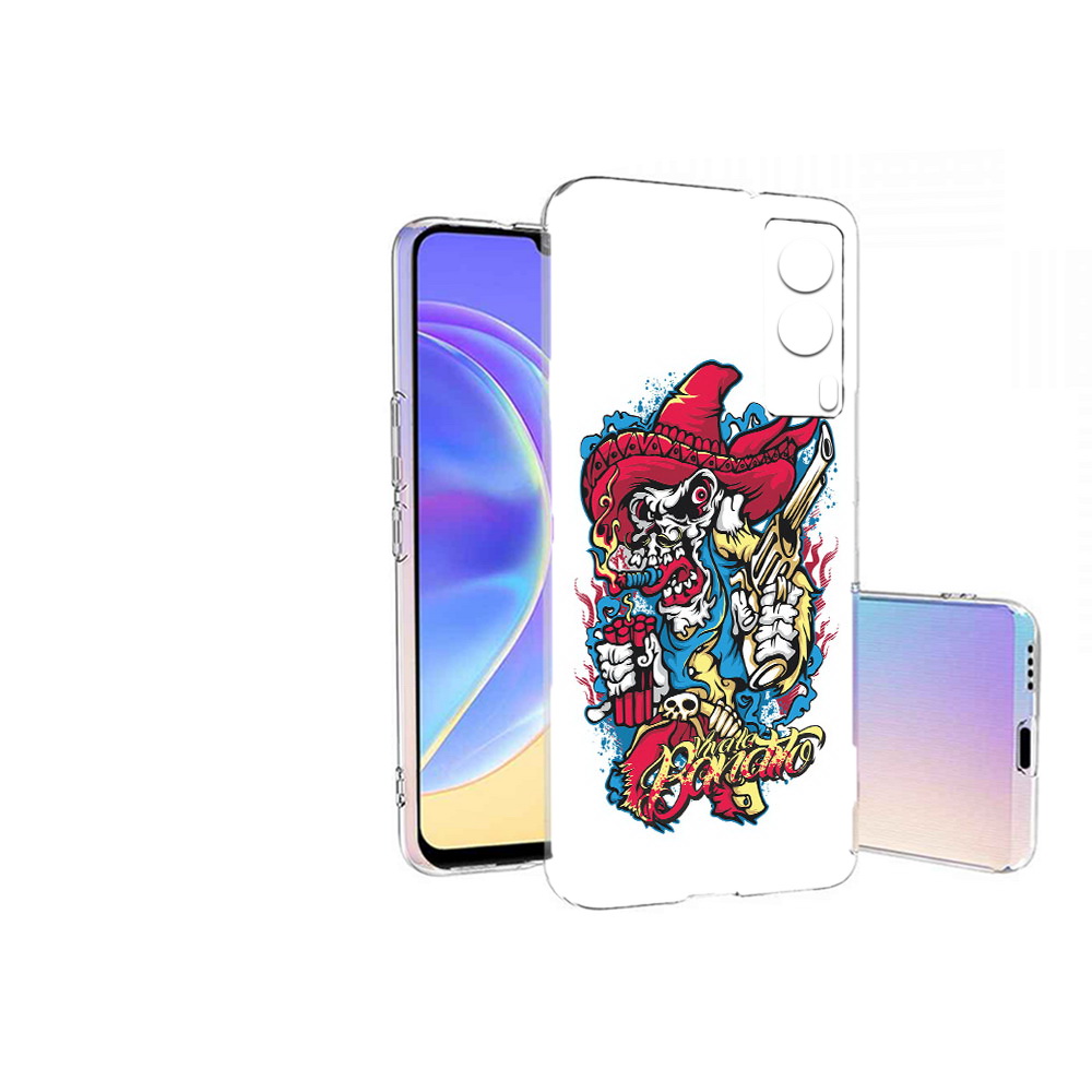 Чехол MyPads Tocco для Vivo V21E нарисованный скелет с писталетом (PT161736.380.513), Прозрачный, Tocco
Чехол MyPads Tocco для Vivo V21E нарисованный скелет с писталетом (PT161736.380.513), Прозрачный, Tocco