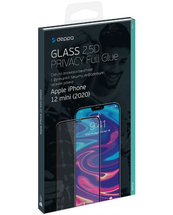 Защитное стекло Deppa Privacy 2.5D Full Glue iPhone 12 mini (62706), Privacy 2.5D Full Glue iPhone 12 mini (62706)
Защитное стекло Deppa Privacy 2.5D Full Glue iPhone 12 mini (62706), Privacy 2.5D Full Glue iPhone 12 mini (62706)