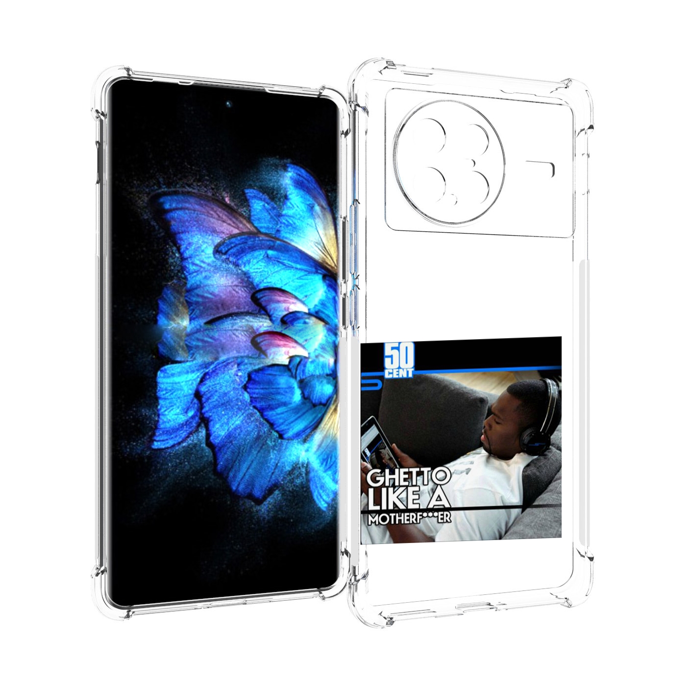 Чехол MyPads 50 Cent - Ghetto Like A Motherfucker для Vivo X Note 5G, Прозрачный, Tocco
Чехол MyPads 50 Cent - Ghetto Like A Motherfucker для Vivo X Note 5G, Прозрачный, Tocco