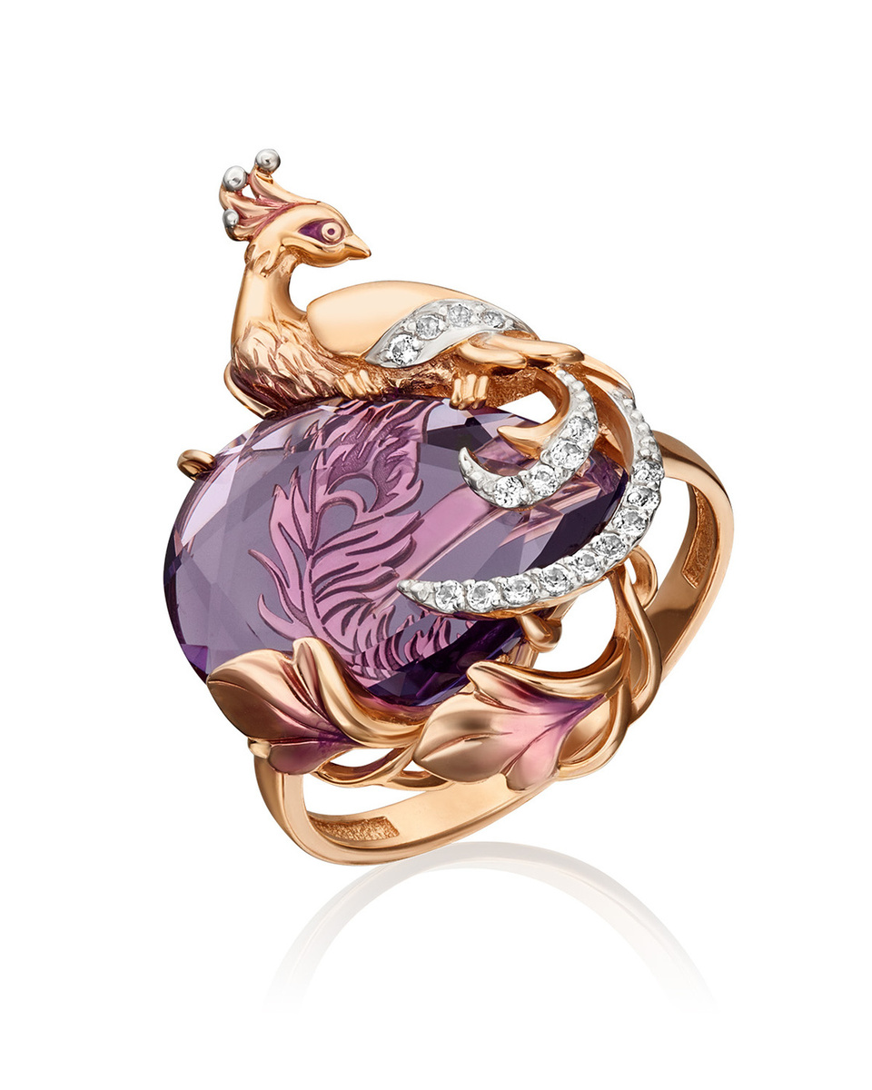 Кольцо из золота р. 16,5 PLATINA jewelry 01-5393-00-225-1110-46, эмаль\аметист\топаз, 01-5393-00-225-1110-46
Кольцо из золота р. 16,5 PLATINA jewelry 01-5393-00-225-1110-46, эмаль\аметист\топаз, 01-5393-00-225-1110-46