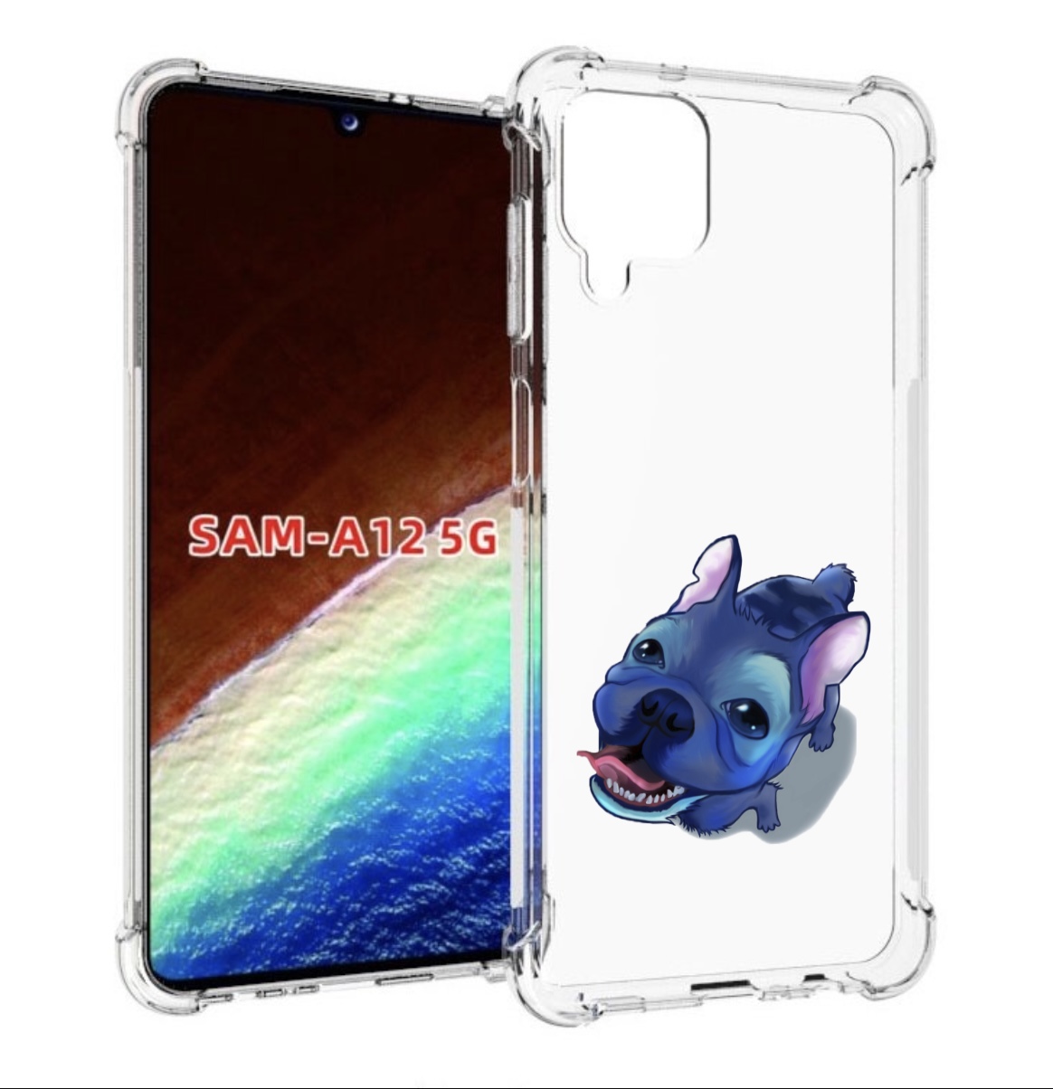 Чехол MyPads Синий Пес для Samsung Galaxy A12 (SM-A125F) 2020/21/A12 Nacho SM-A127F, Прозрачный, Tocco
Чехол MyPads Синий Пес для Samsung Galaxy A12 (SM-A125F) 2020/21/A12 Nacho SM-A127F, Прозрачный, Tocco